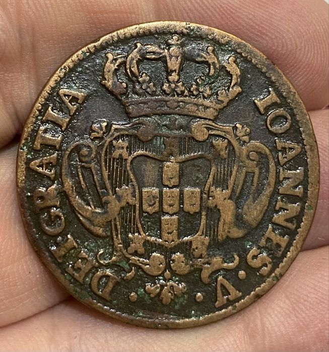Moeda X Reis D JOAO V 1748