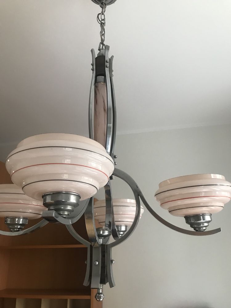 Żyrandol lampa att deco piękny