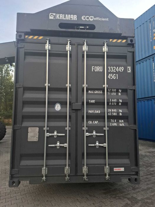 Kontener morski 40'HC 12m magazyn nowy One Way