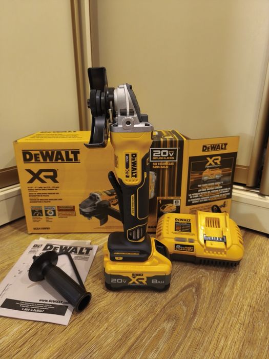 Dewalt 20v Brushless motion DCG410-416-405 болгарка безщіткова