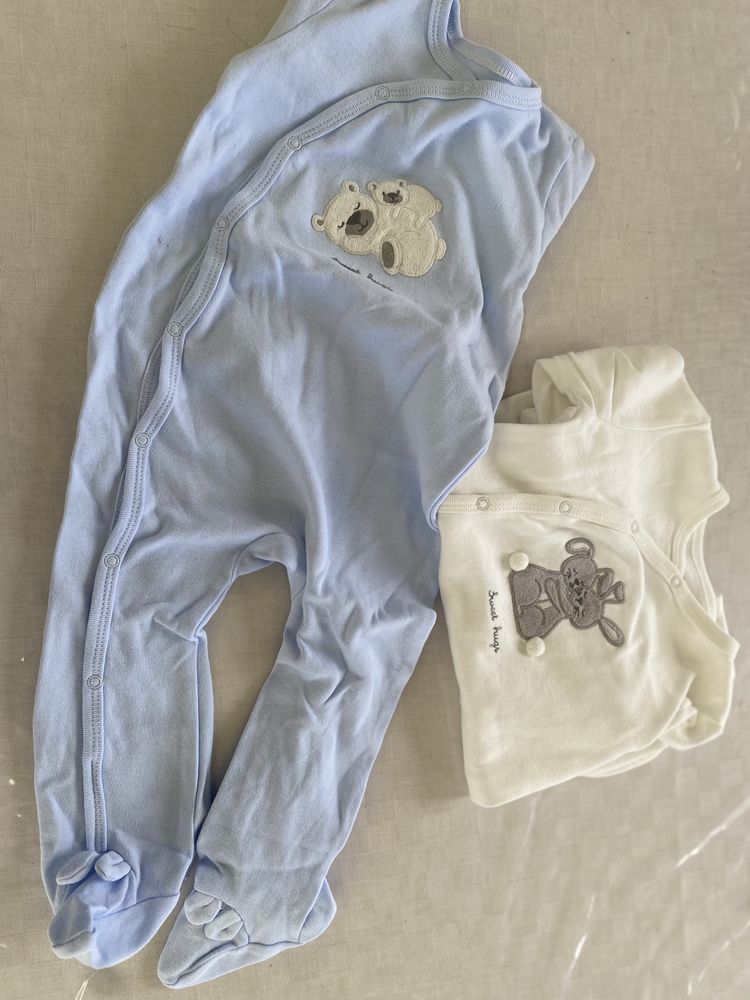 Body verão e Babygrow tam 80, 86, 92 e 98