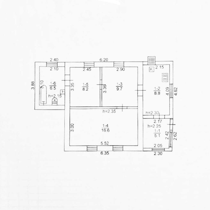 Будинок в Крюкові з усіма зручностями