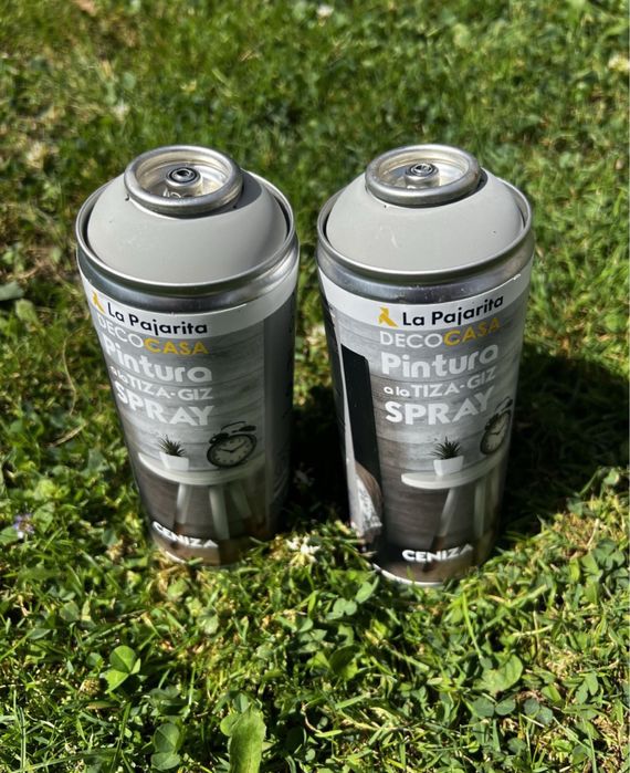 Zestaw Farb Spray La Pajarita - kolor Szary ( CENIZA )