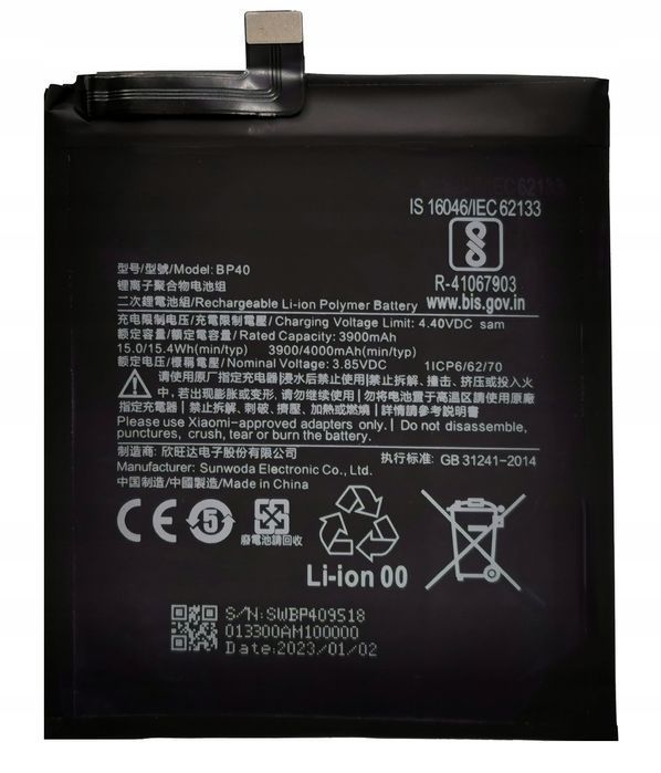 Nowa Bateria Akumulator Do Xiaomi Bp40 Mi 9T Pro K20 Pro