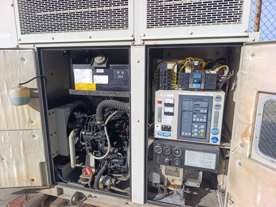 Генератор mitsubishi из японии 42 KVA 3 фазы