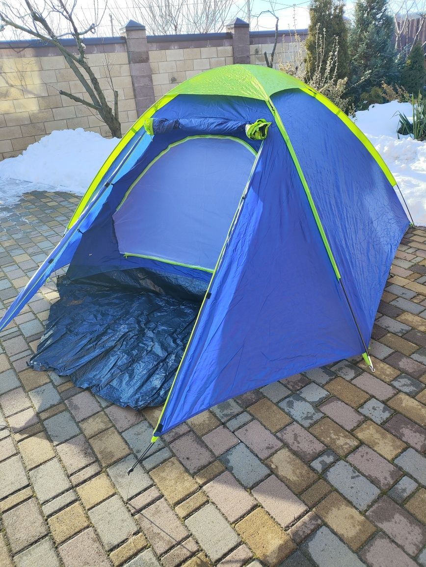Палатка Tesco Trail Outdoor 4 Dome Tent