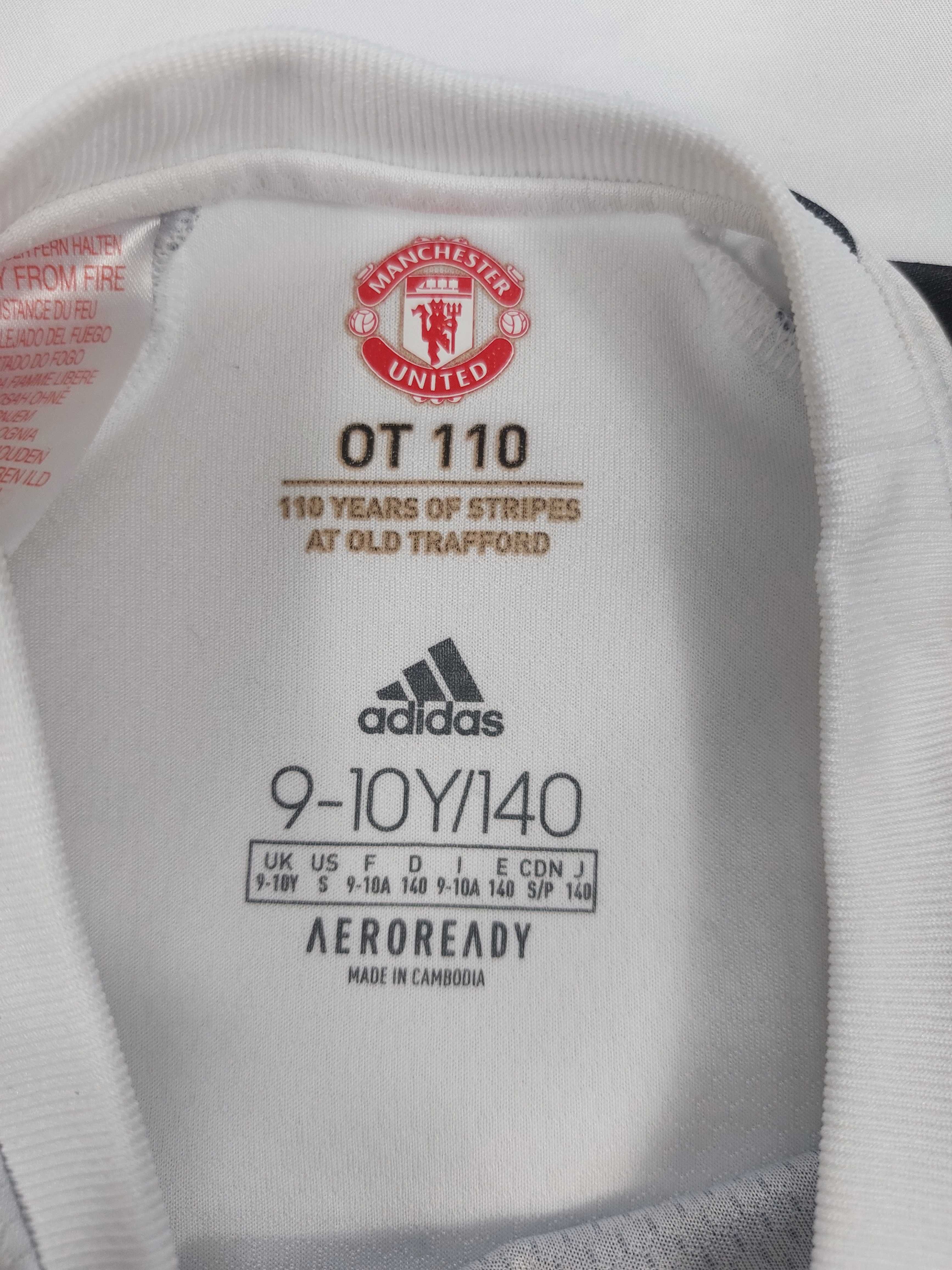 Koszulka piłkarska adidas Manchester United 2020/2021 rozmiar 140