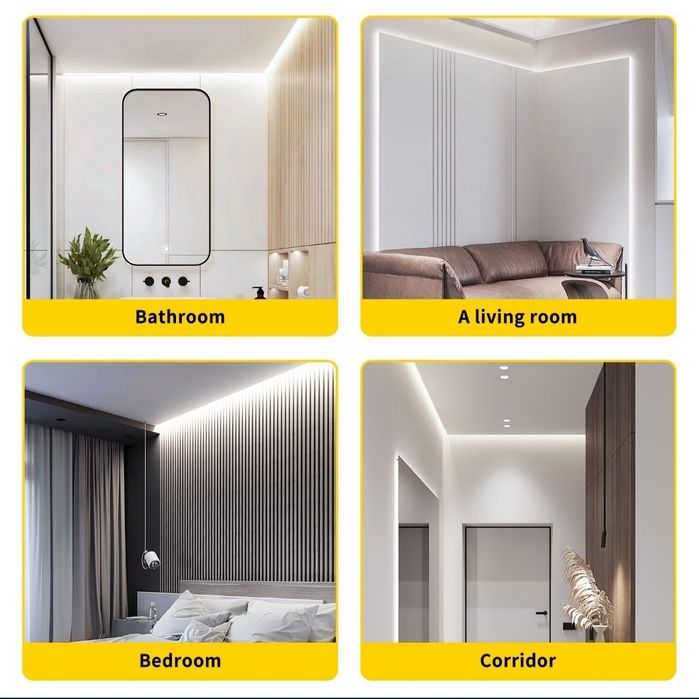 Wodoodporna taśma 3m LED 230V 120 LED/m przełącznik wewnątrz zewnątrz