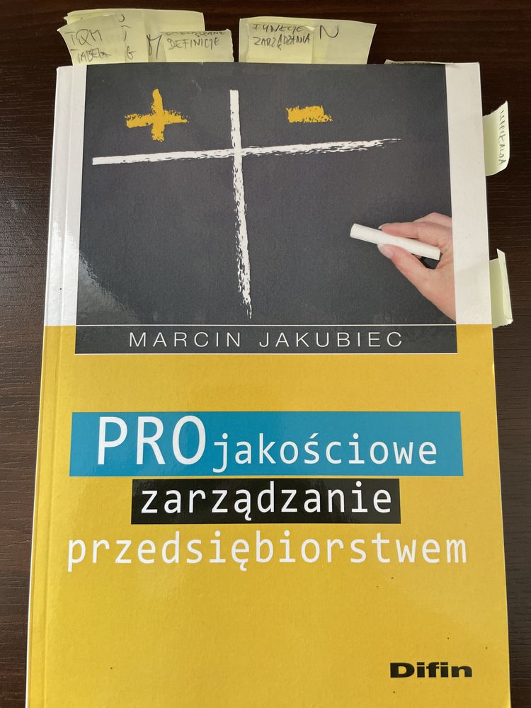 Marcin Jakubiec pro jakościowe zarządzanie przedsiębiorstwem Wydawnict