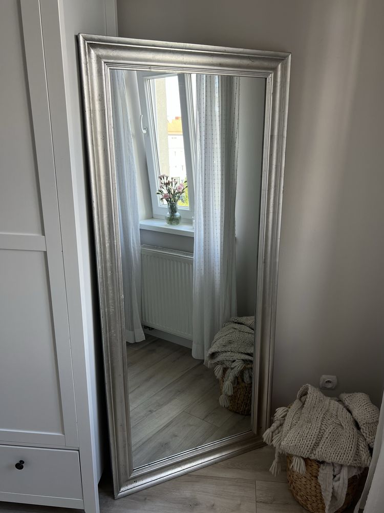 Lustro 78x180 cm - srebrna rama