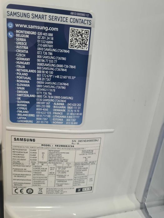 Frigorifico Samsung Combinado RB29HER2CSA