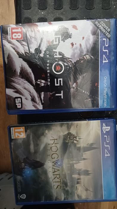 Ghost of tsushima ,resident evil village, hogwarts legacy