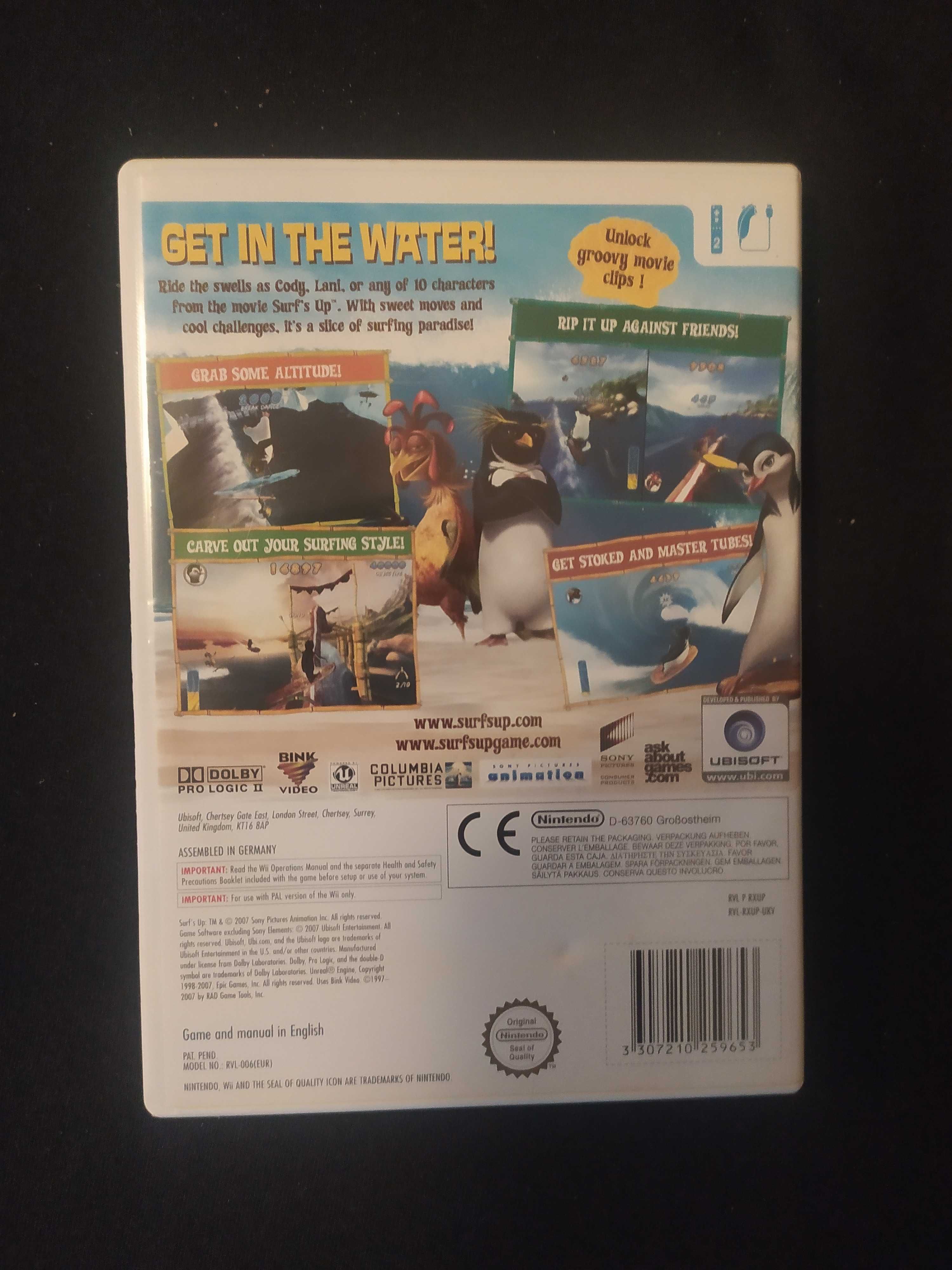 Gra na Wii - Surf's Up