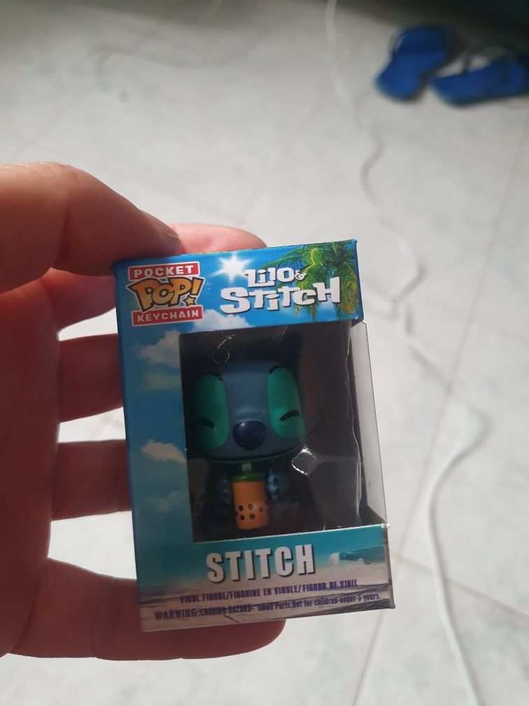 Pop porta chaves Stitch