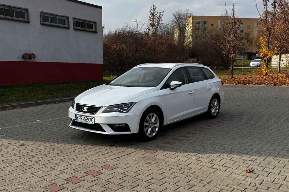 Seat Leon Bezwypadkowy, Polski salon, FV23%, Pierwszy właścicel