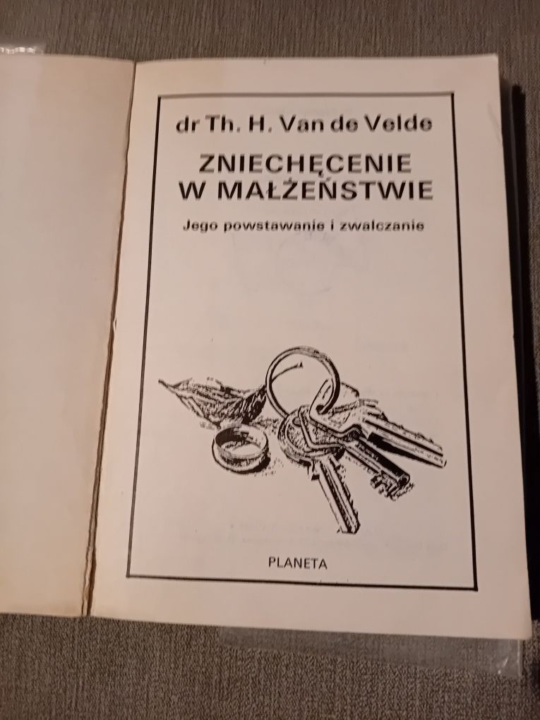 Dr. Th. H. Van de Velde Zniechęcenie w małżeństwie