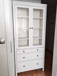 Witryna Ikea Hemnes biała