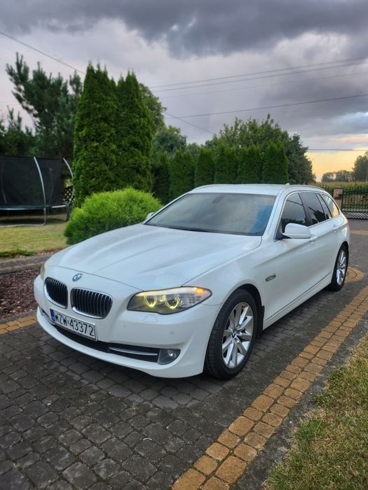 BMW 520d F11 265tys km biała perła super stan techniczny  !