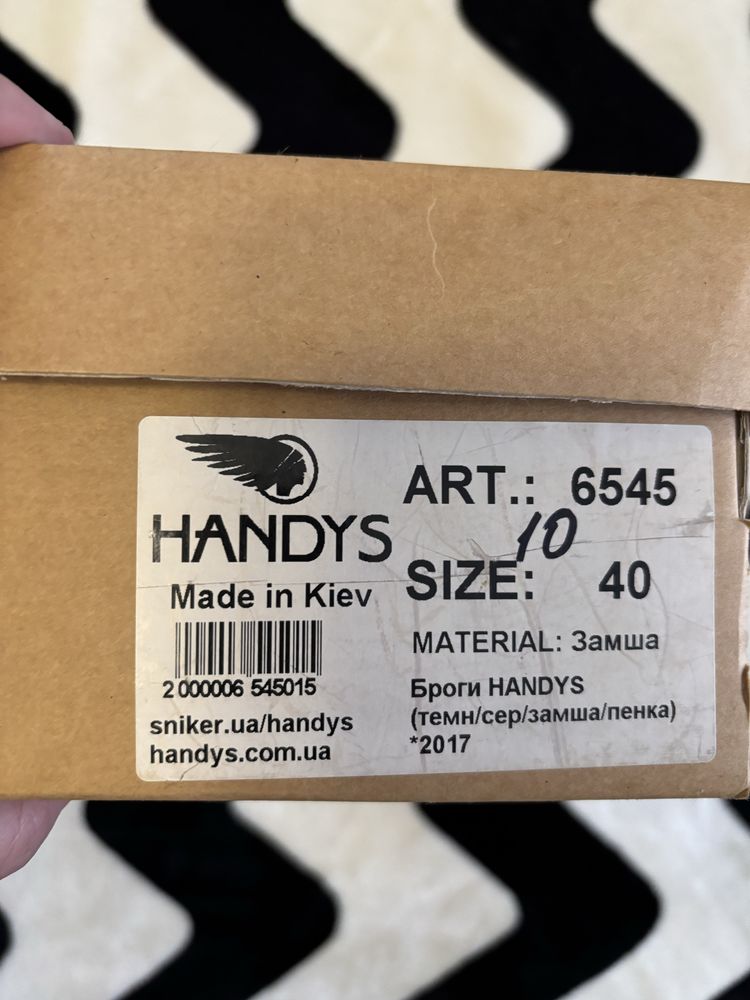 Жіночі черевики Handys (замша)
