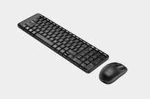 Беспроводная клавиатура с мышью  Logitech MK220 UA (Black)