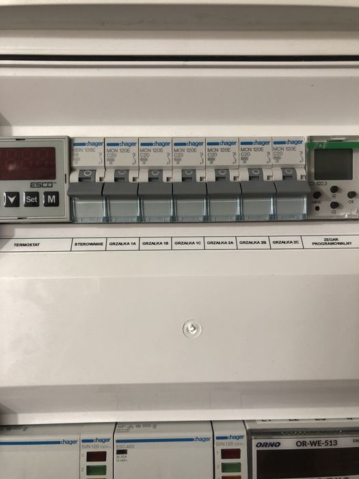 Bufor 1000 grzałki 6kw 3kw Sterowanie