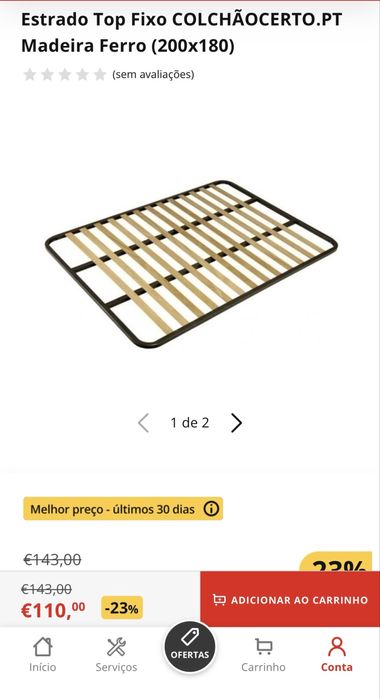 Estrado de cama