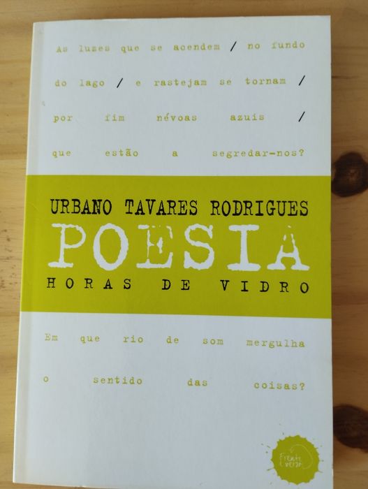 Coleção de 7 livros de prosa e poesia portuguesa, intitulada Frente e