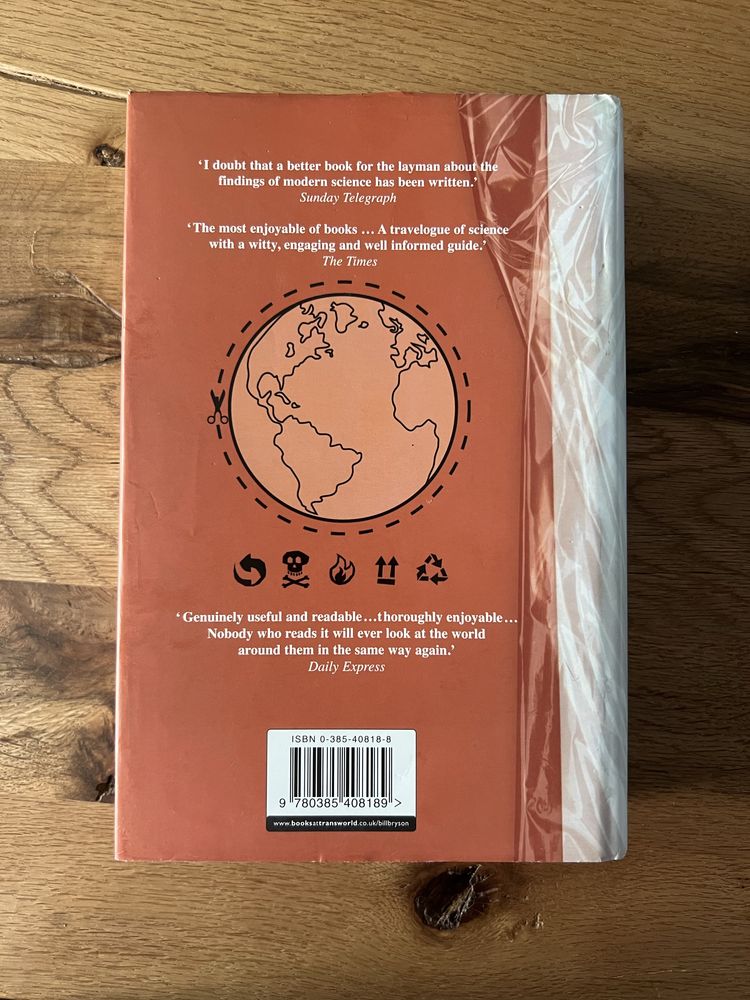 A Short History of Nearly Everything w jezyku angielskim