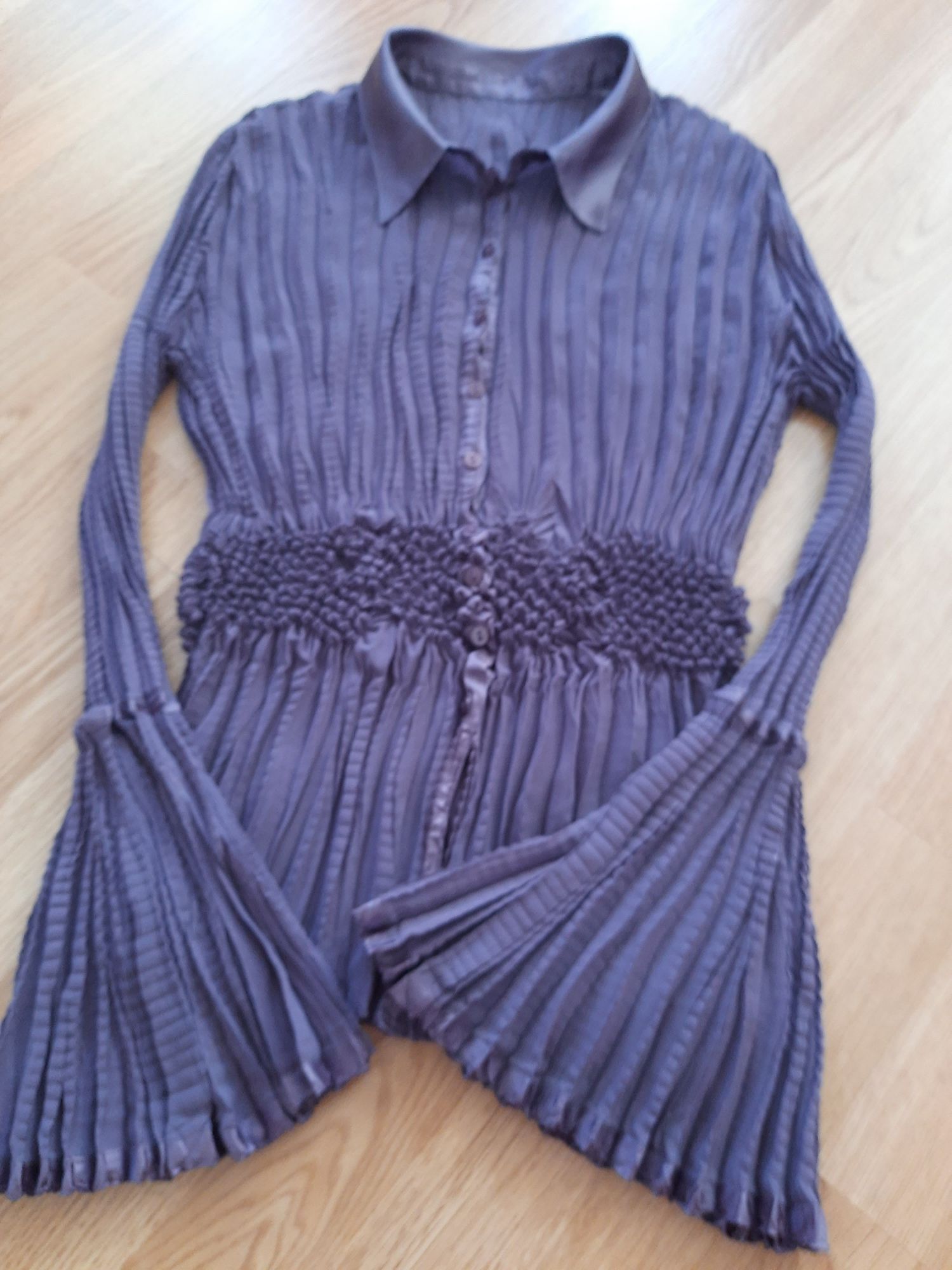 Bluzka 38 vintage fiolet