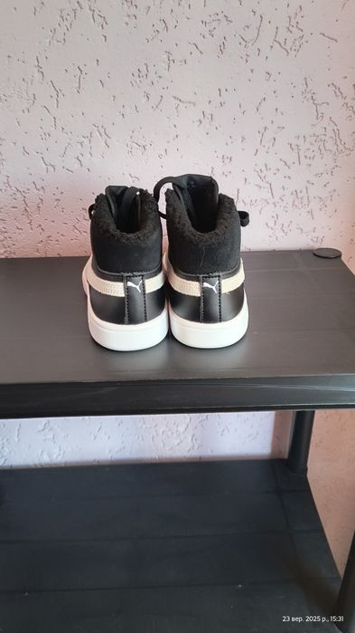 ОРИГІНАЛ  Кросівки Кроссовки кеди 366895-02 EUR 36 37 чорні осінь зима