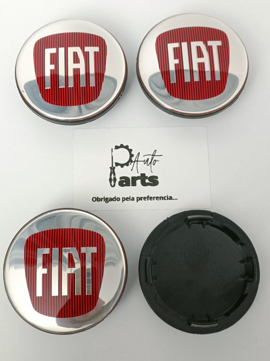 Centros de jante Fiat/Abarth 56m/60mm/65mm/68mm