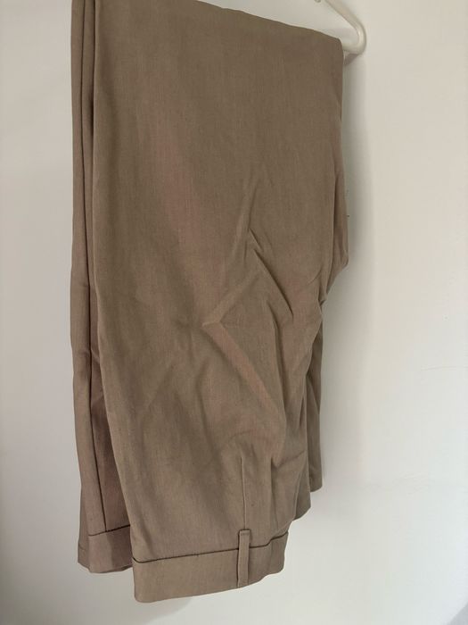 Calça classica bege