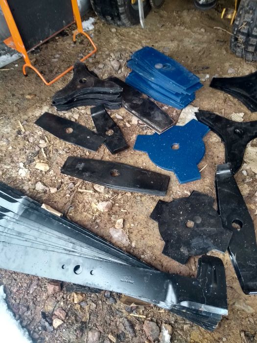 Noże tarcza tnąca trójząb kosiarki kosy podkaszarki traktorka