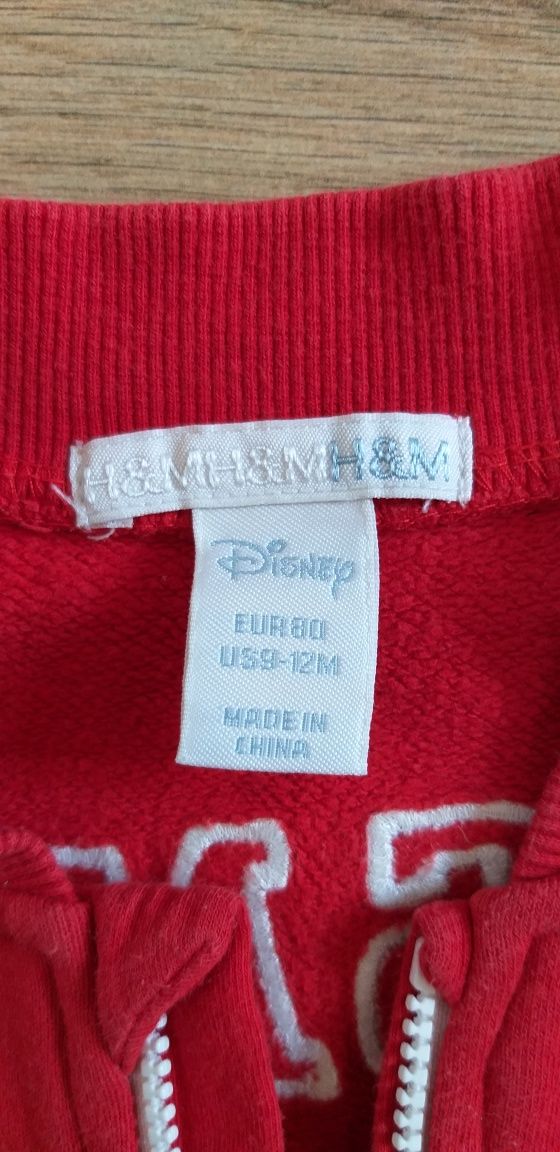 Bluza rozpinana Disney H&M r.80