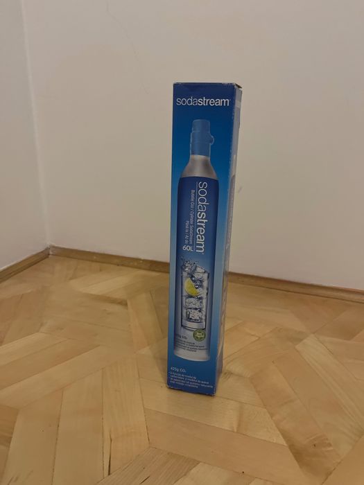 Cylinder soda stream niebieski