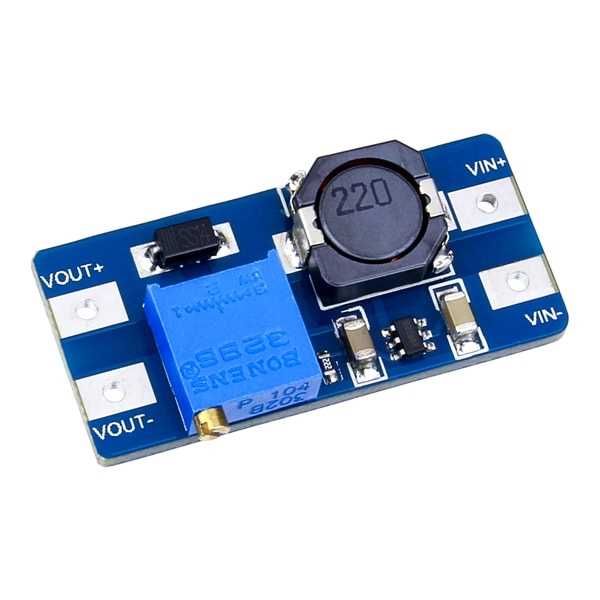 Regulador Tensão Ajustável MT3608 Step Up 2,5V a 28V DESCONT QUANTIDAD