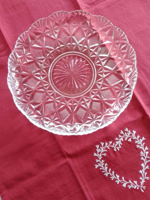 Serviço de café em porcelana SP; Fruteira,Vista Alegre;Prato de centro