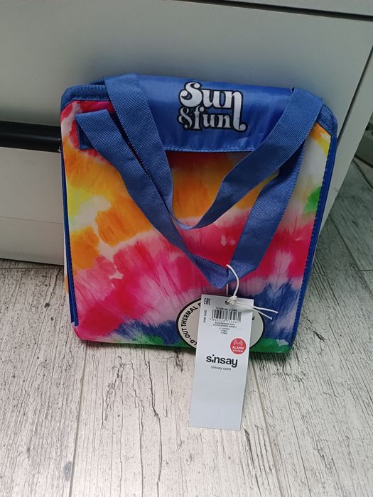 Torba termiczna torba na plażę na lekarstwa Sinsay