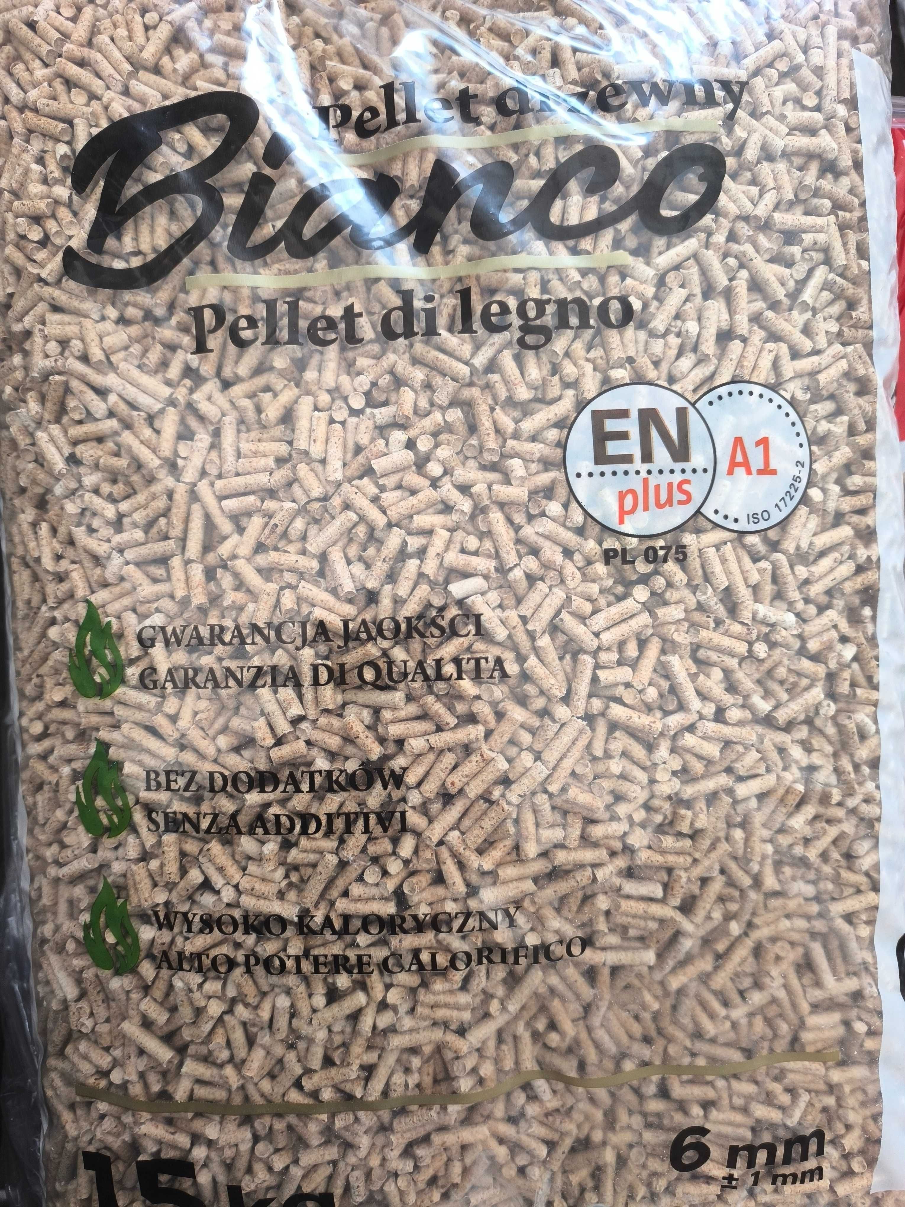Pellet pelet drzewny certyfikat  A1 ekogroszek