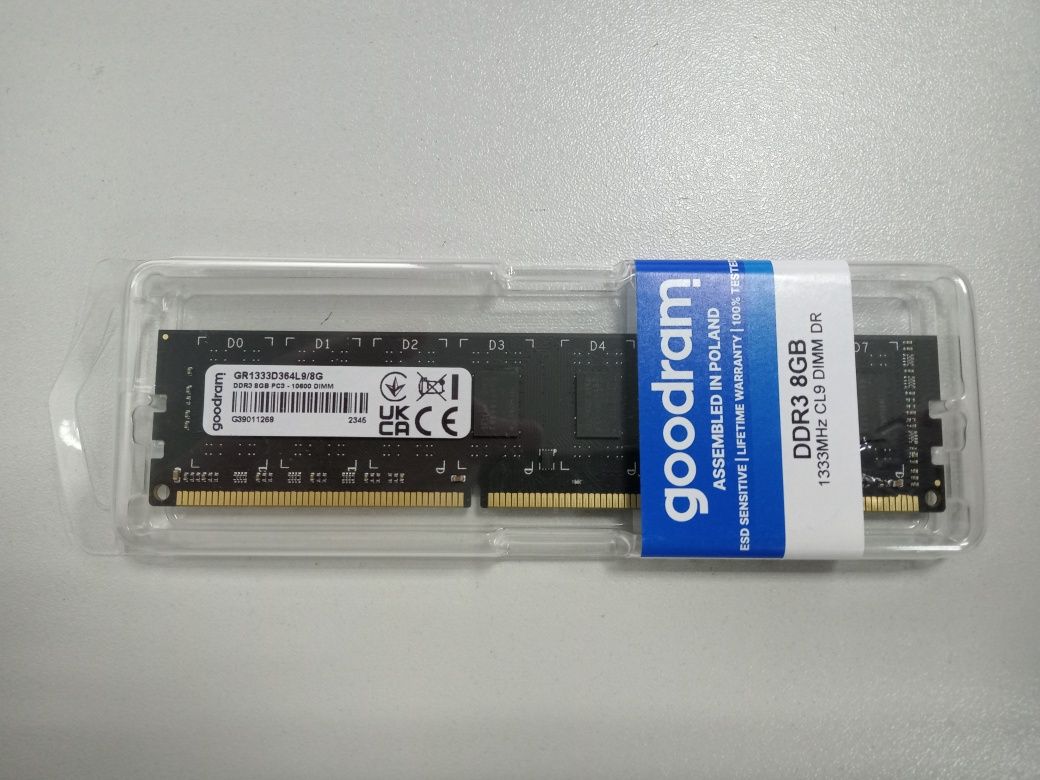 Модули памяти для компьютера DDR3-8Gb (1333/1600MHz)