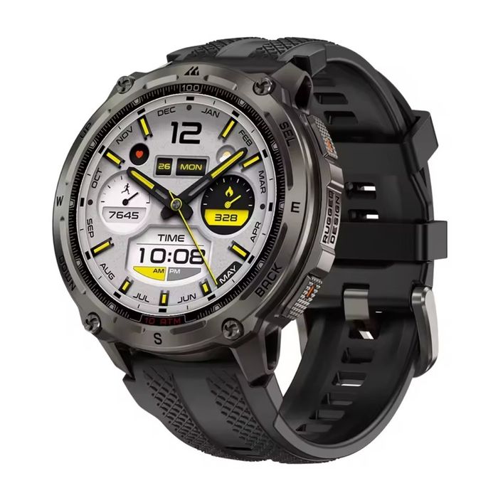 Новинка! Тактичний смарт годинник Kospet TANK T4 + Compass, GPS, 32GB