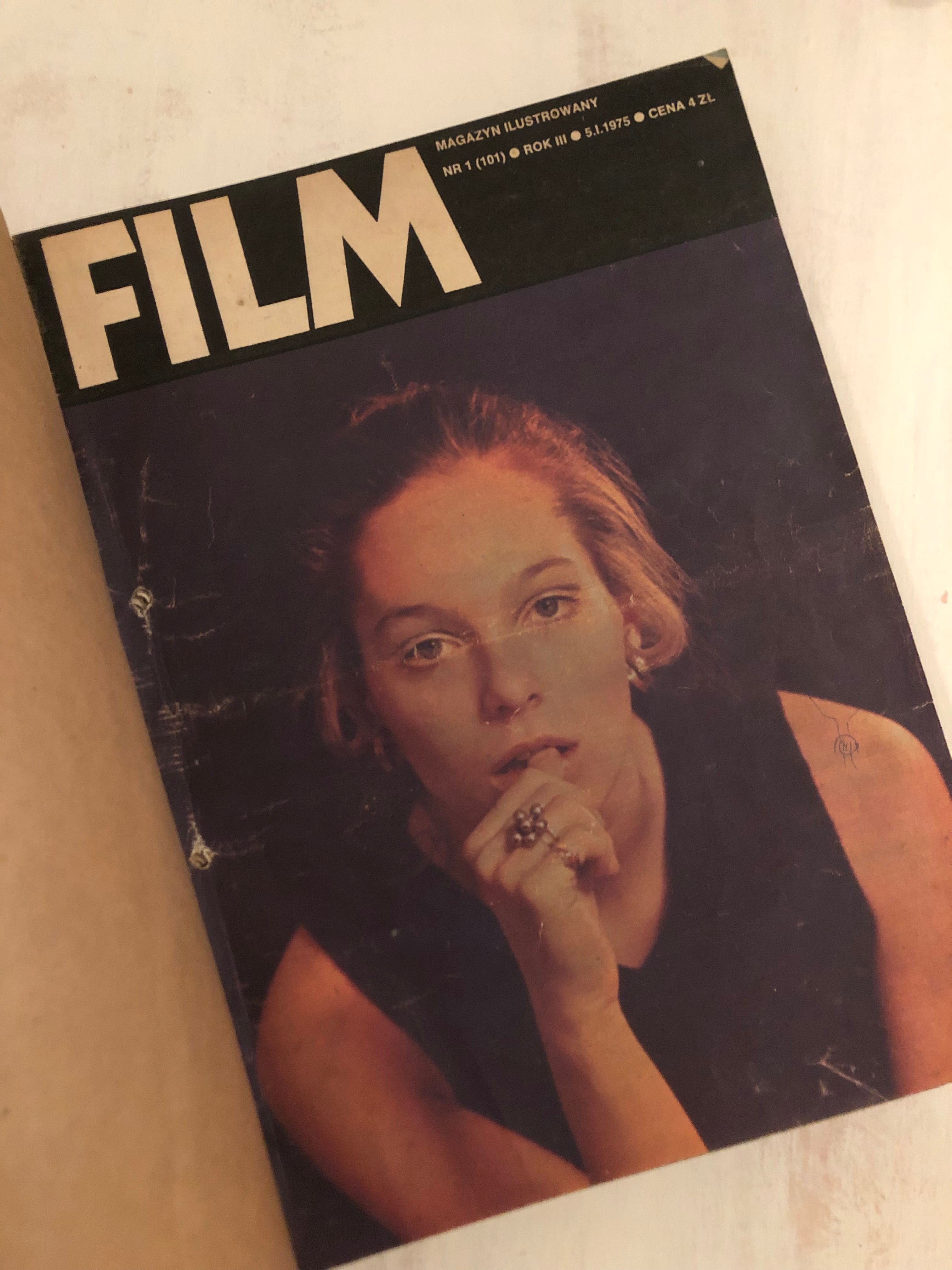 Prenumerata tygodnika FILM w twardej oprawie z roku 1975