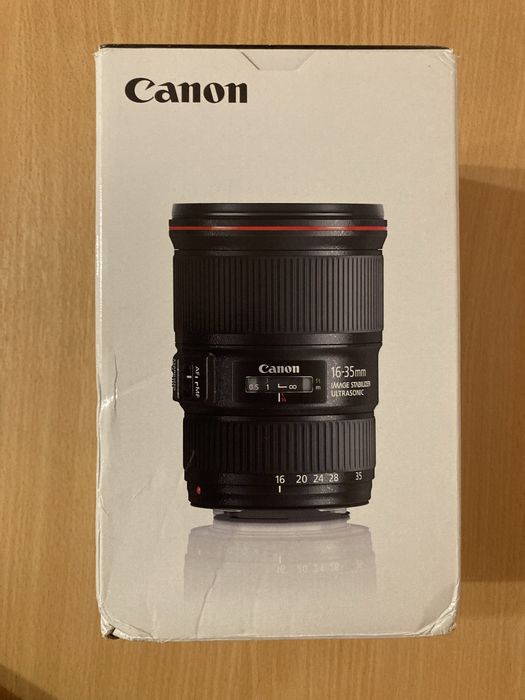 Canon EF 16-35mm f/4L IS USM обʼєктив Новий