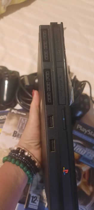 Playstation 2 com jogos