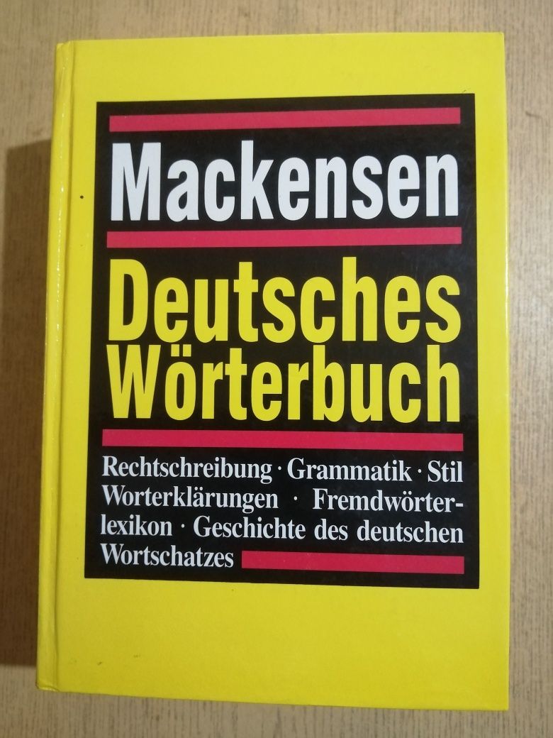 Książka słownik języka niemieckiego Deutsches Worterbuch