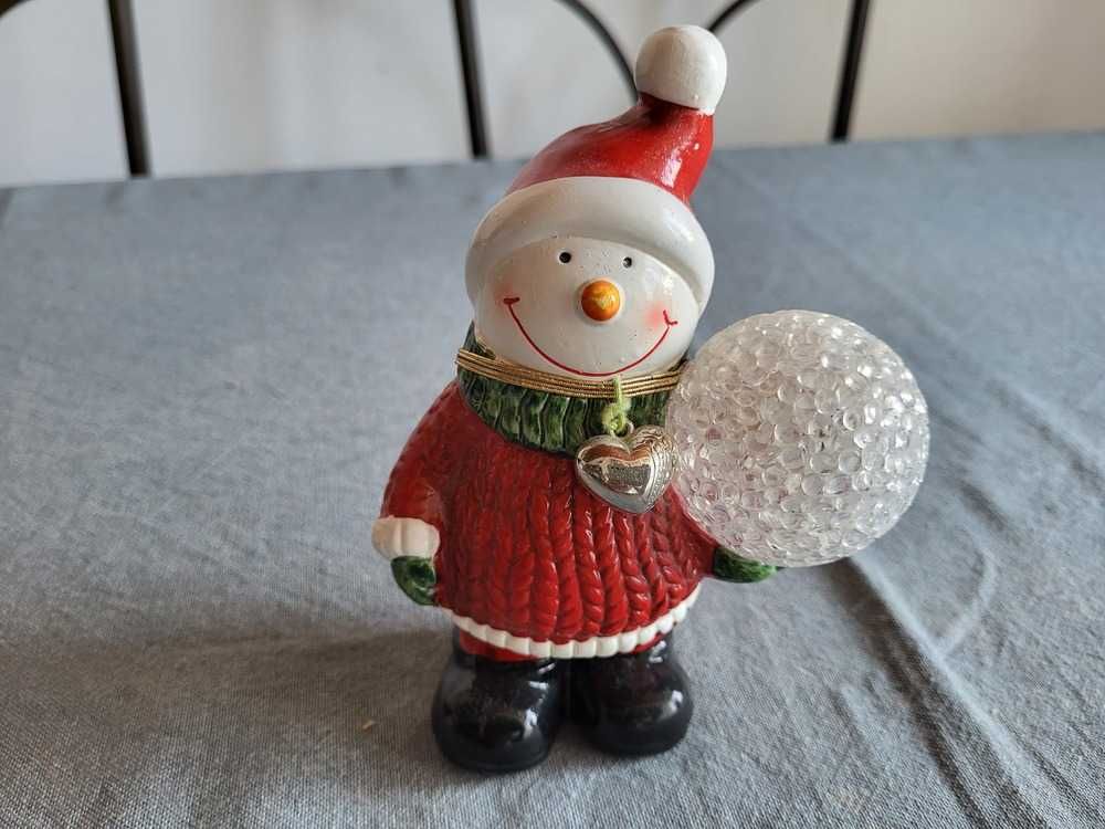 Boneco de Neve com Luz