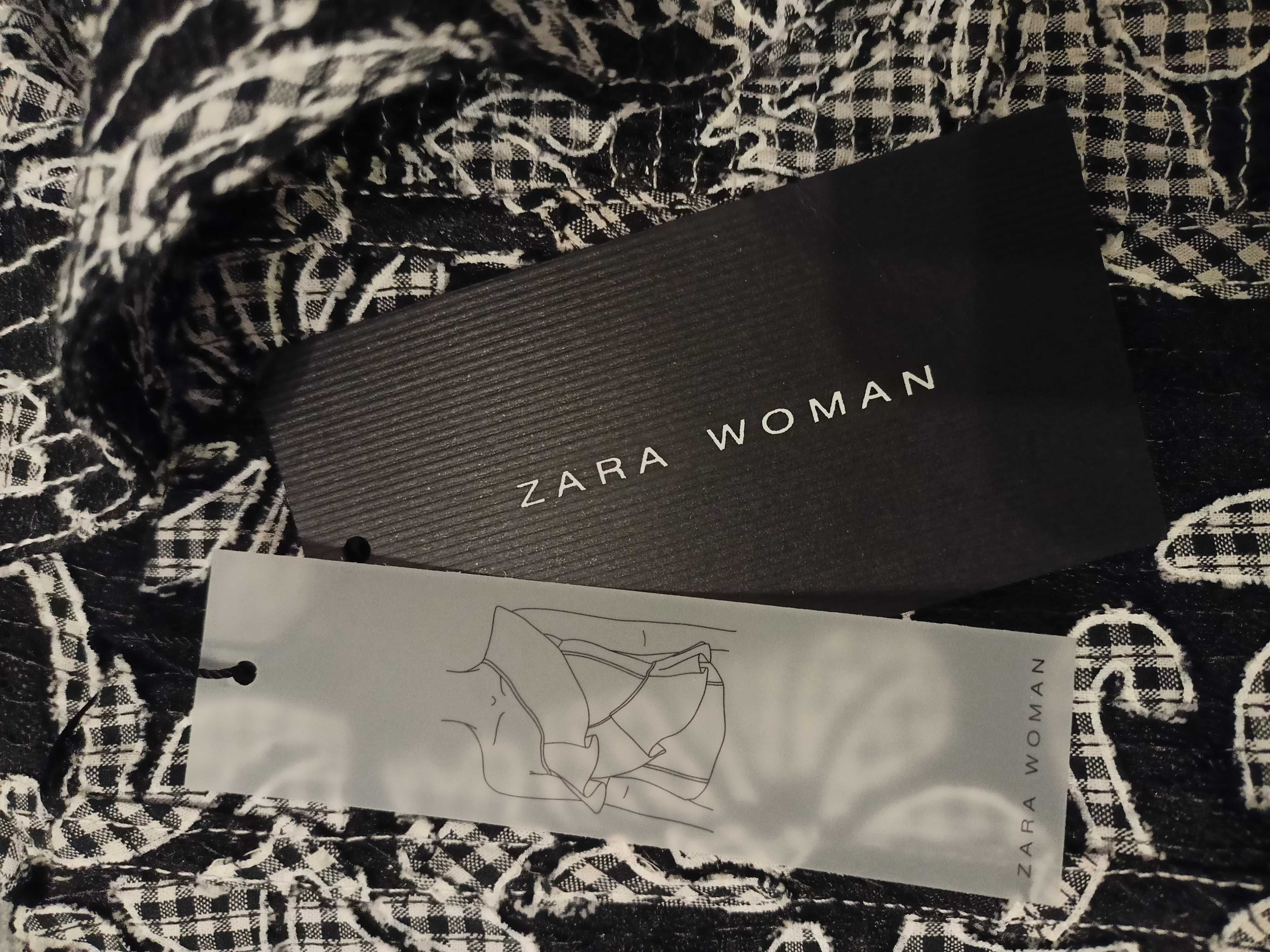 NOWA bluzka z naszytym wzorem ZARA.