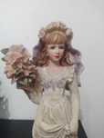 Linda Estatueta Porcelana
