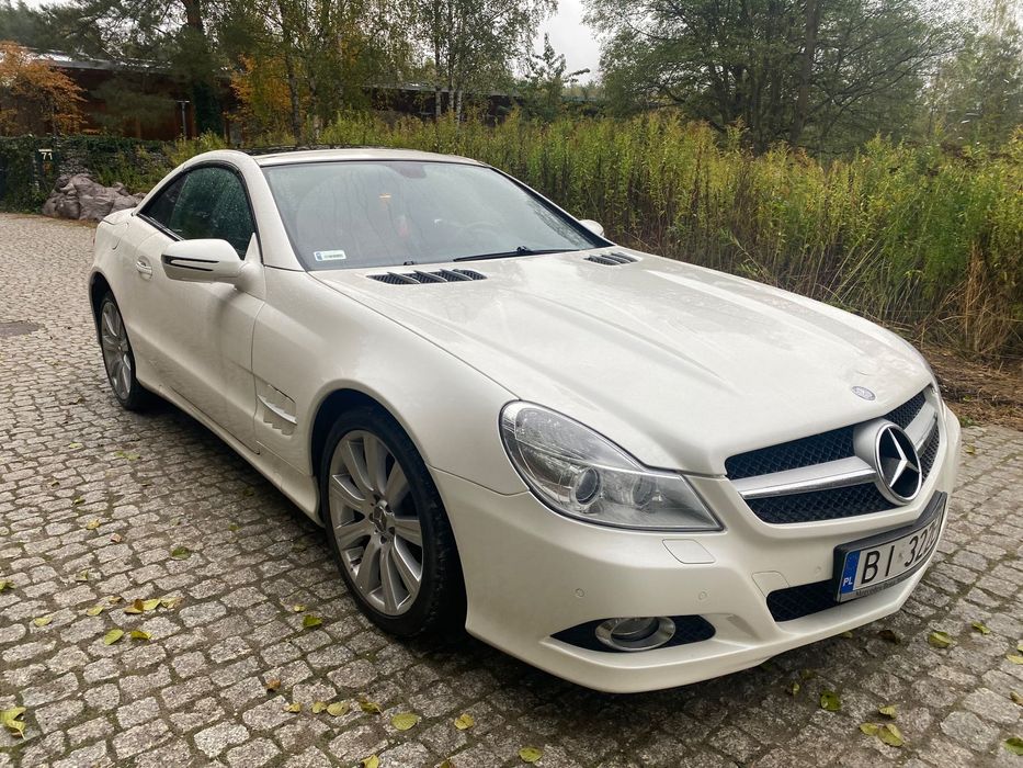 Mercedes-Benz SL 315 KM, PERLOWY I wlas. serwisASO, kabriolet, bezwypadkowy, idealny