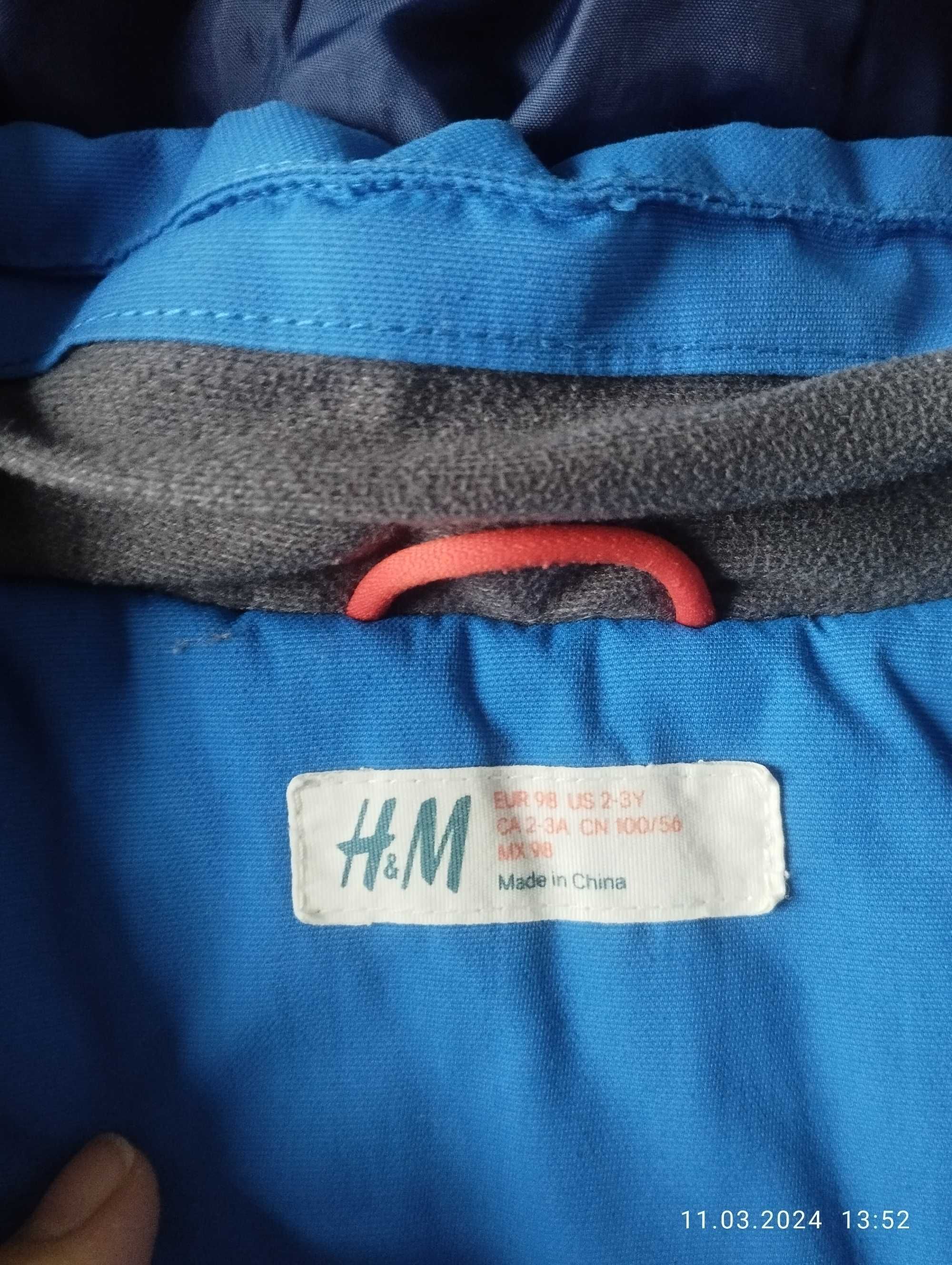 Kurka z H&M zimowa 98